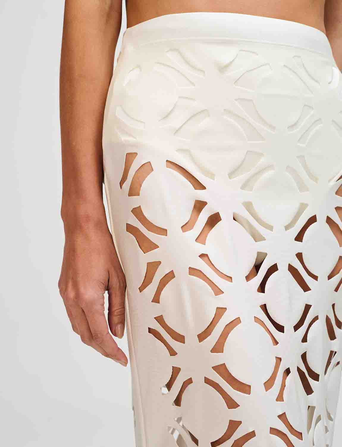 Bora Skirt Ivory - Image 5