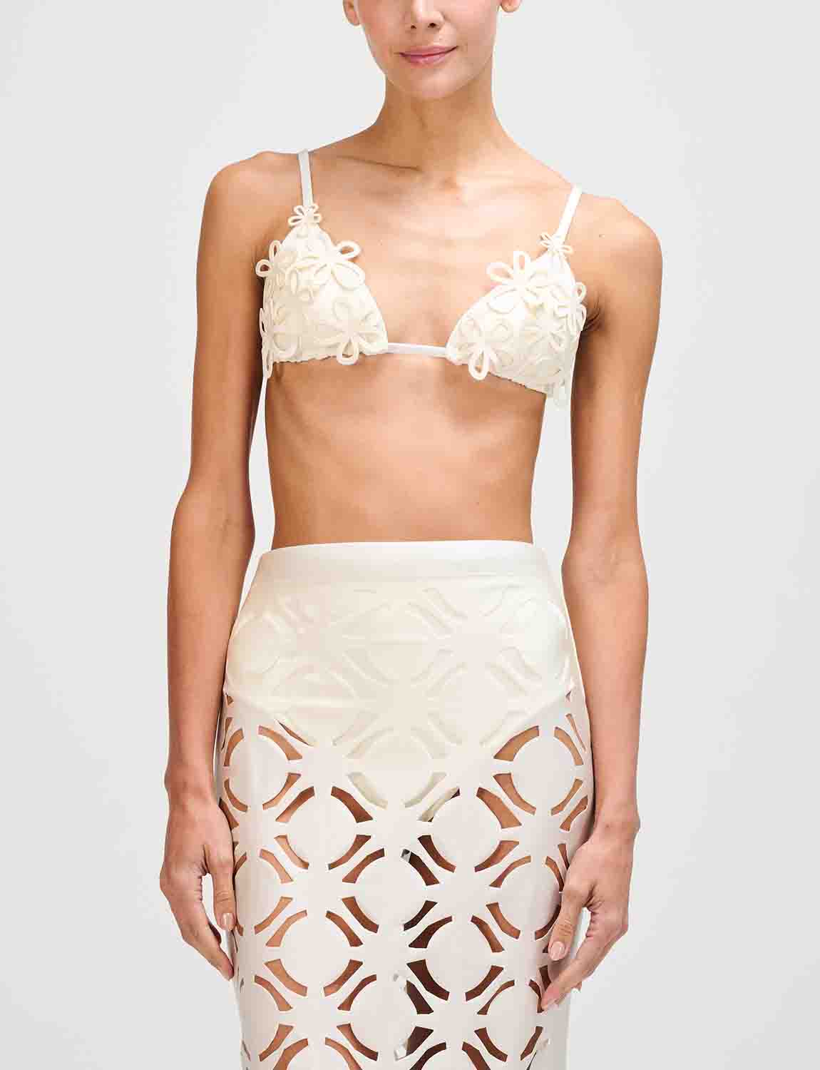 Bora Skirt Ivory - Image 7
