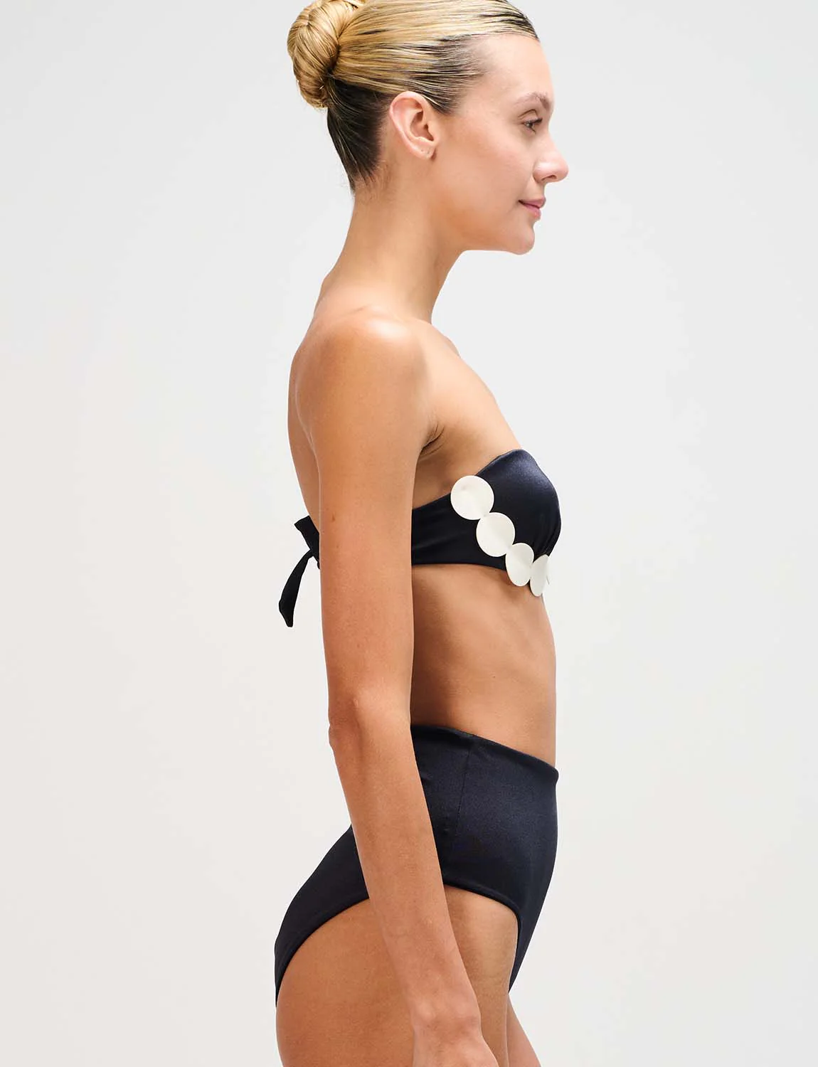Bottom High Waist Corfú Black - Image 4