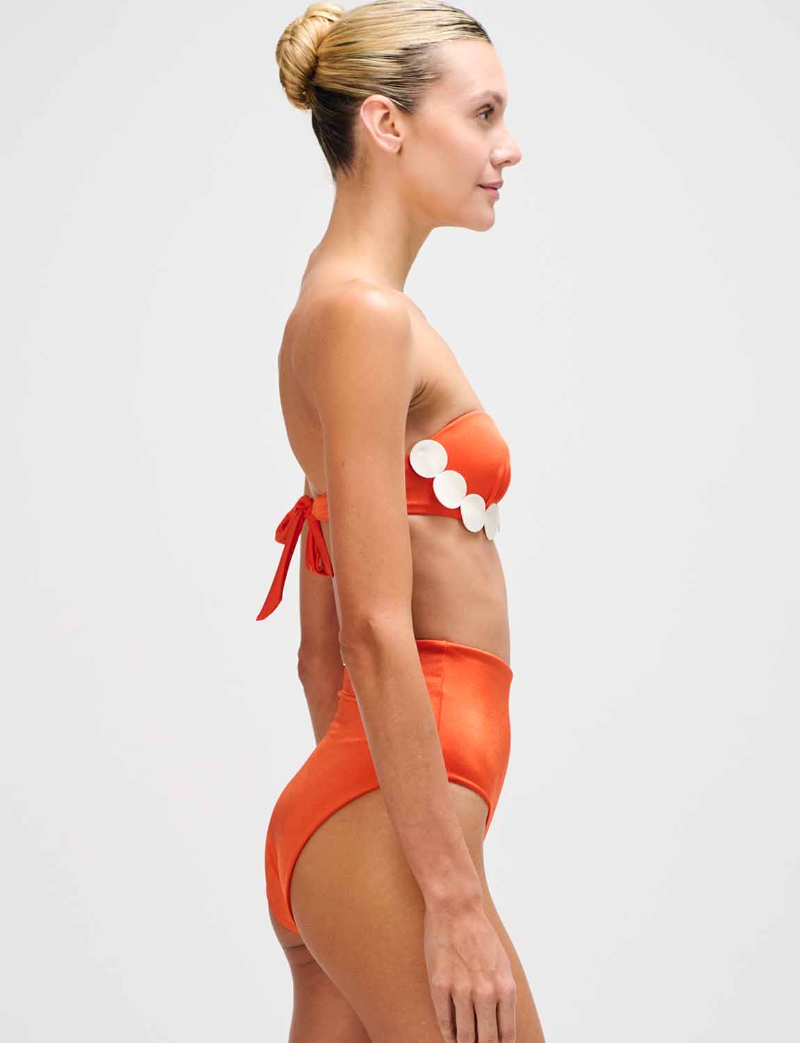 Bottom High Waist Corfú Orange - Image 3