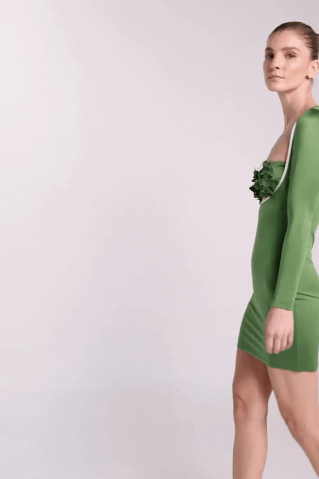 Lupine Dress Green - Image 6