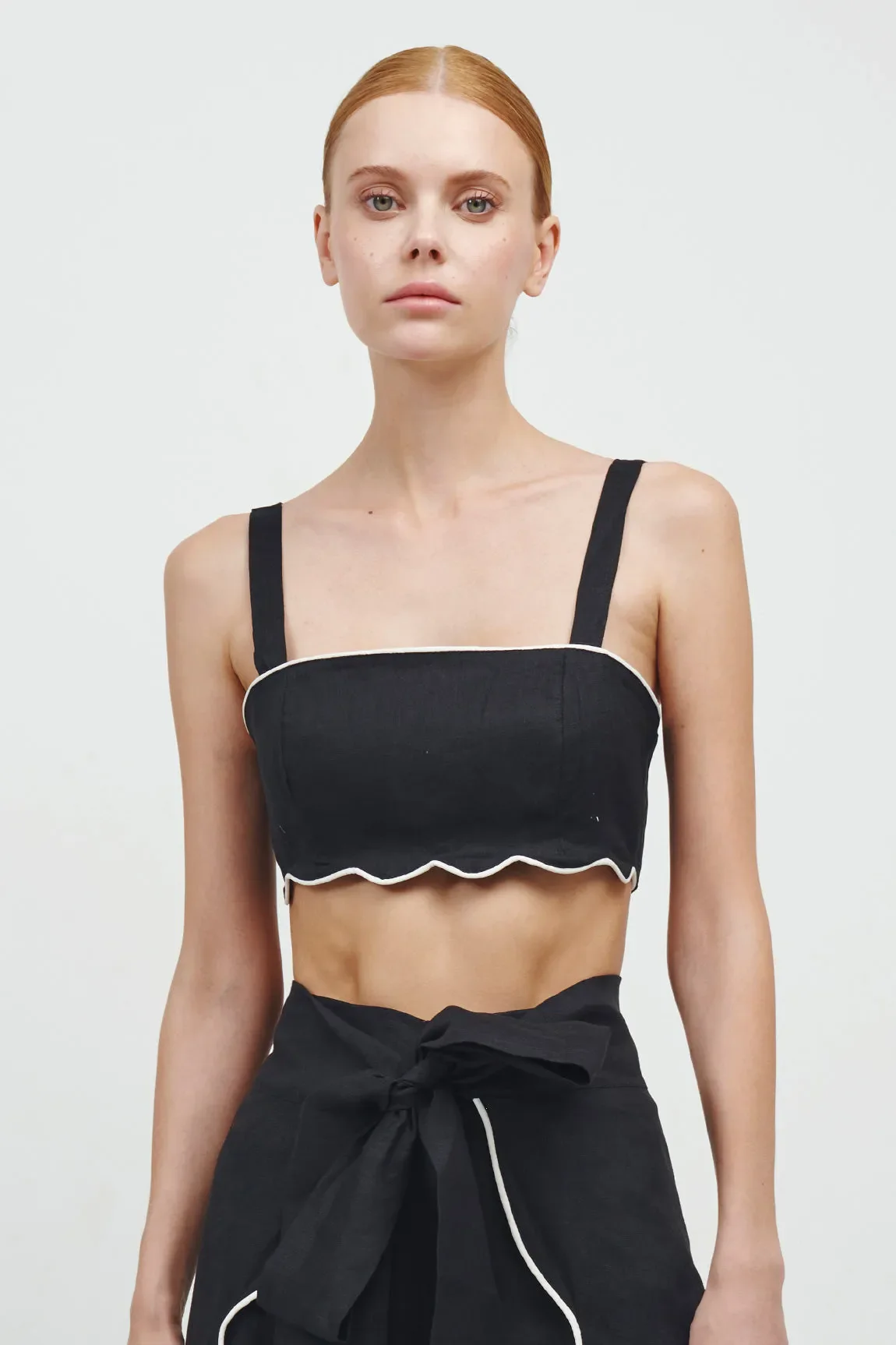 Moonflower Wavy Crop Top - Image 4