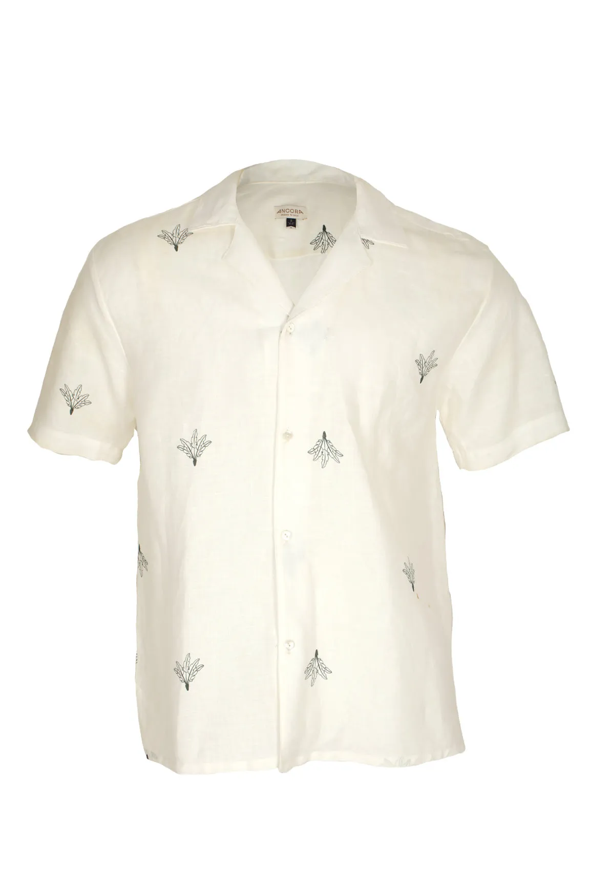 Palms for Dessert Men Linen Shirt - Image 3