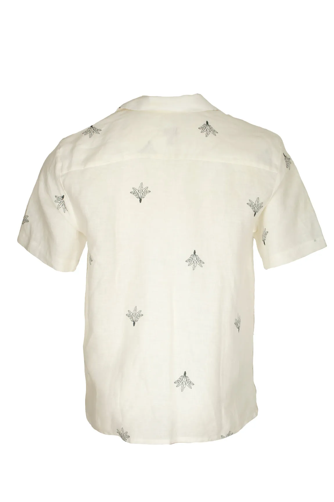 Palms for Dessert Men Linen Shirt - Image 4