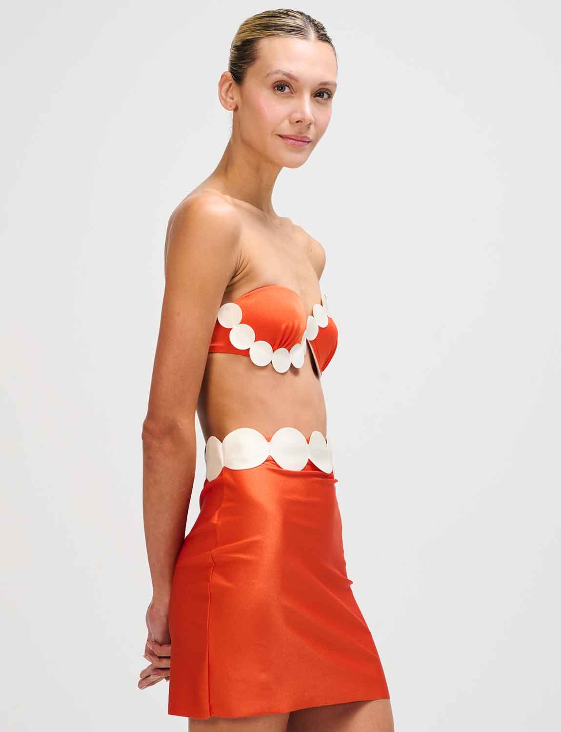 Siréne Skirt Orange - Image 4