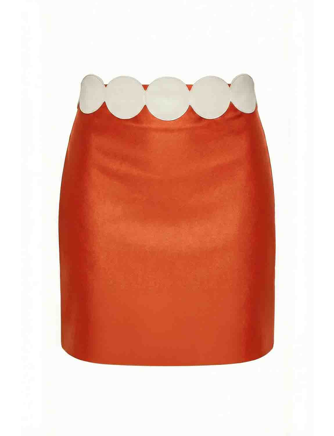 Siréne Skirt Orange - Image 8